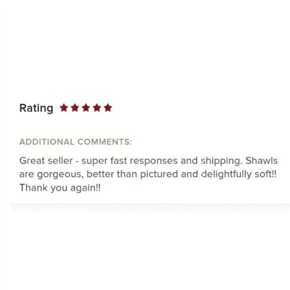 ⭐HP⭐Elegant Cashmere Shawl - Picture 8 of 8